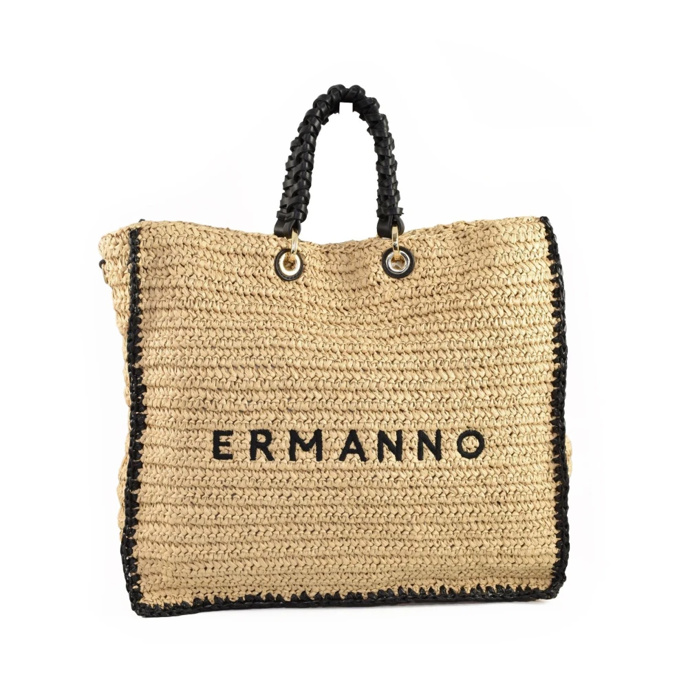 Ermanno Scervino Firenze Schoudertas Polyester Polyurethaan Yellow Dames