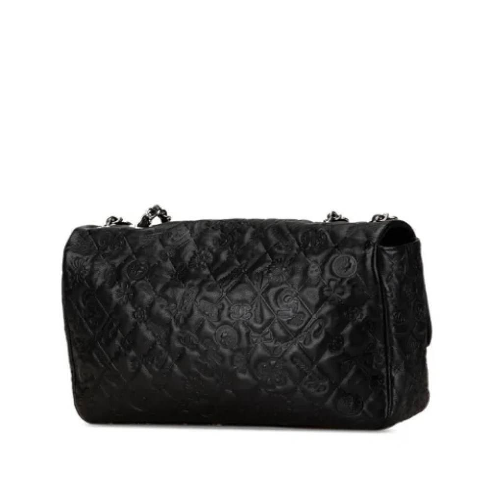 Chanel Vintage Pre-owned Leather chanel-bags Black Dames