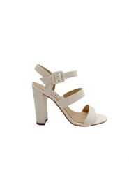 Sandalen met hoge hakken