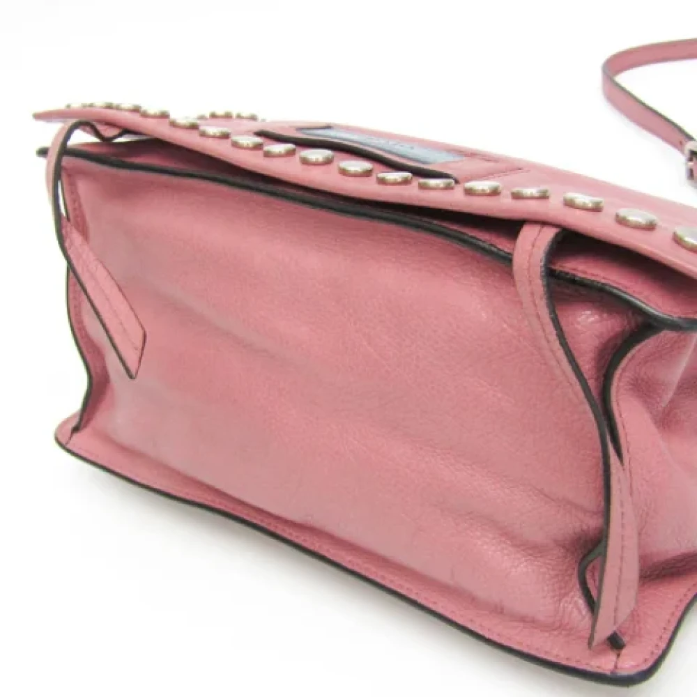 Prada Vintage Pre-owned Fabric prada-bags Pink Dames
