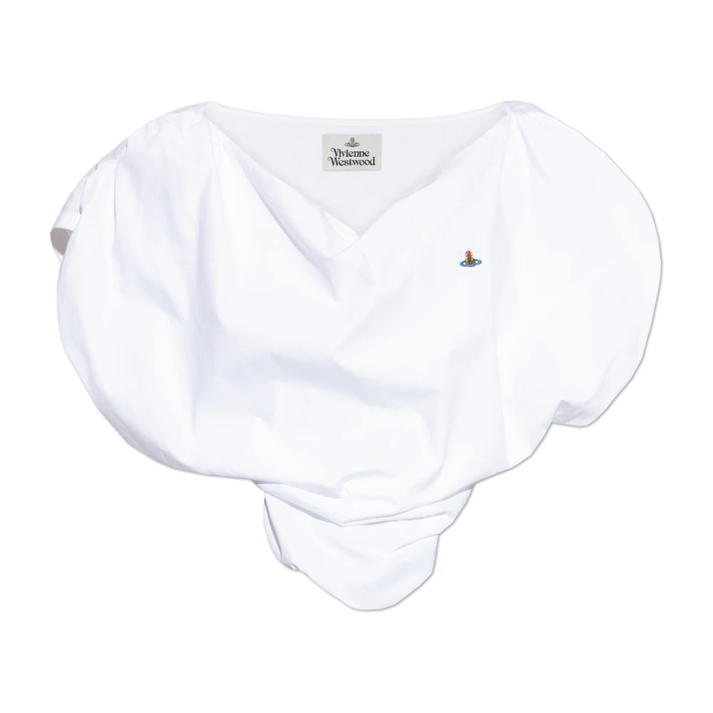 Vivienne Westwood Asymmetrische top White Dames