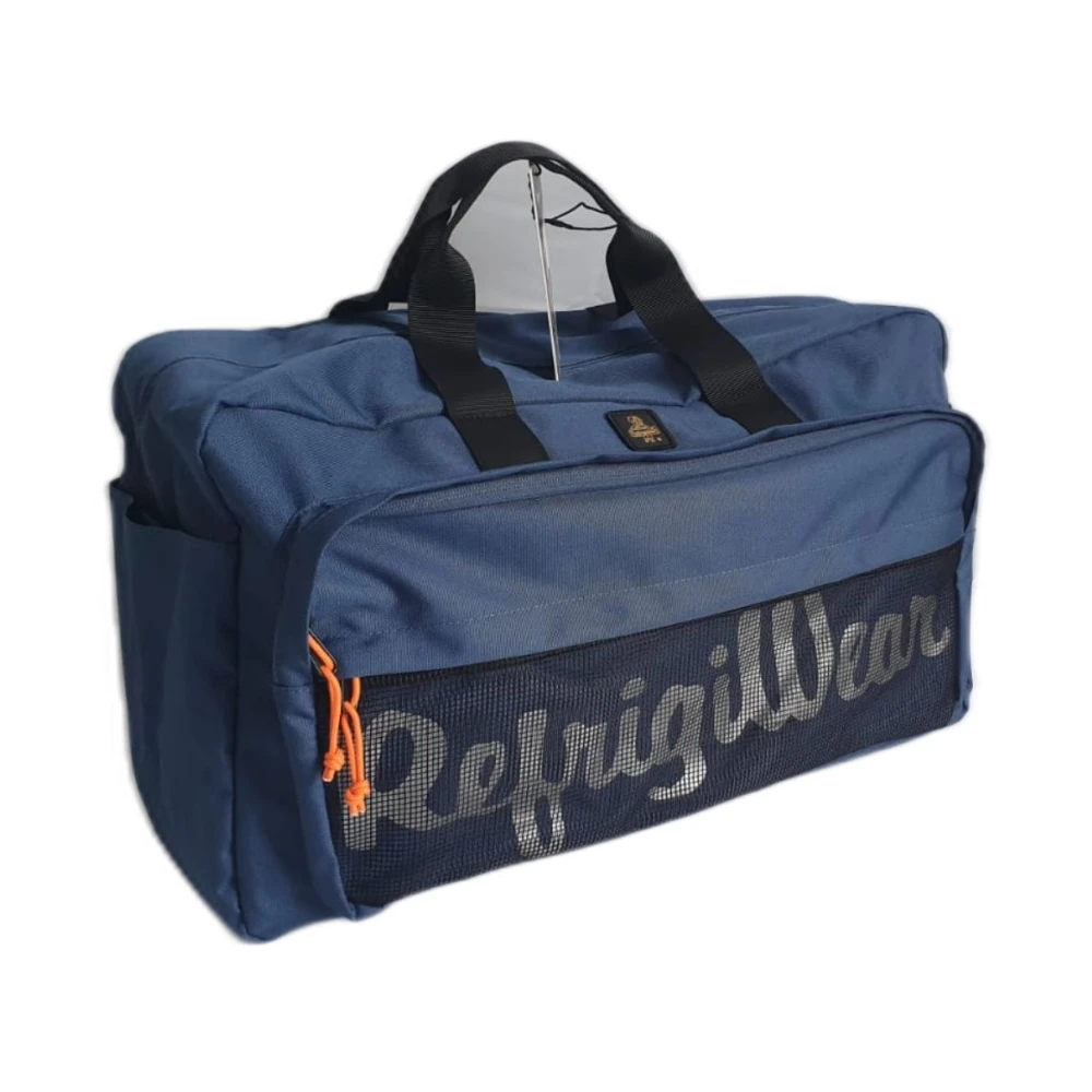 Refrigiwear Women's Blue Downtown Duffle Shoulder Bag