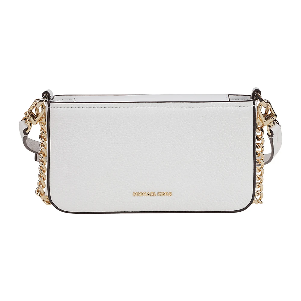 Michael Kors Kleine Convertible Crossbody Tas White Dames