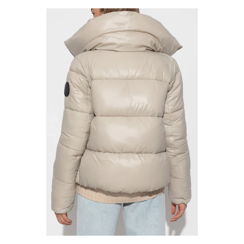 Save The Duck Regenachtig Beige Isla Lichtgewicht Jas Beige Dames