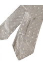 cravate-en-soie-beige-a-pois-classique-ajustable-pour-hommes