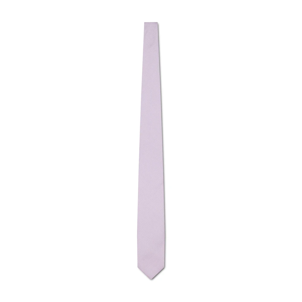 Altea Zijden stropdas met brede gestructureerde ontwerp Purple Unisex