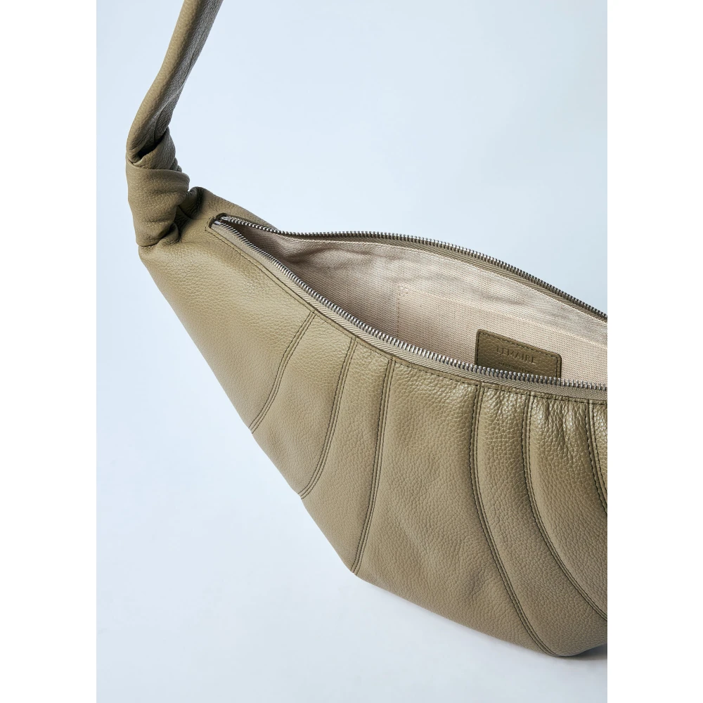 Lemaire Knoop Handvat Crossbody Tas Beige Dames