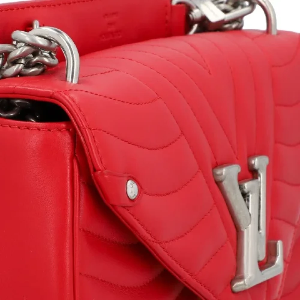 Louis Vuitton Vintage Pre-owned Leather louis-vuitton-bags Red Dames