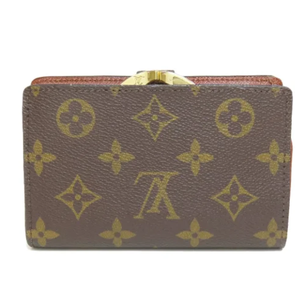 Louis Vuitton Vintage Pre-owned Canvas wallets Brown Dames