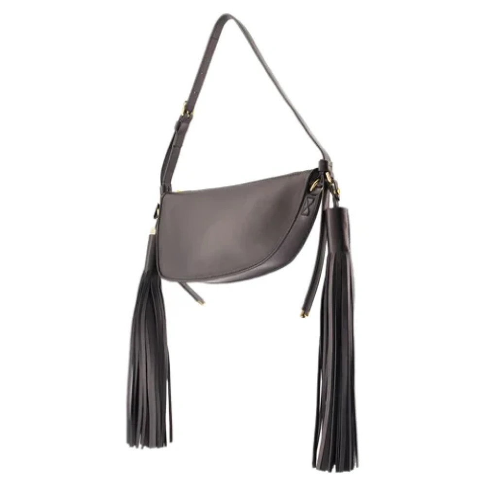 Burberry Leather handbags Black Dames