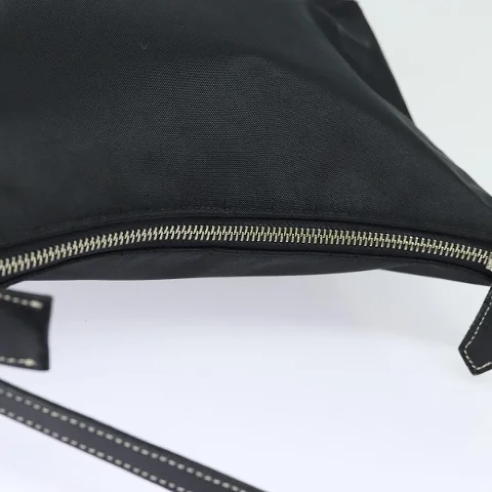 Burberry Vintage Pre-owned Nylon handbags Black Dames