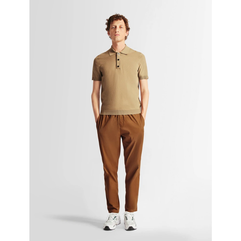 Fusalp Henryo Poloshirt MET Korte Mouwen Beige Heren