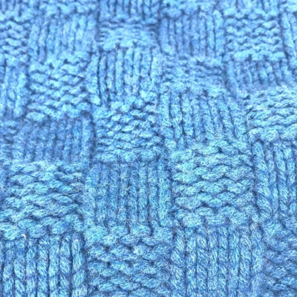 Louis Vuitton Vintage Pre-owned Fabric scarves Blue Dames