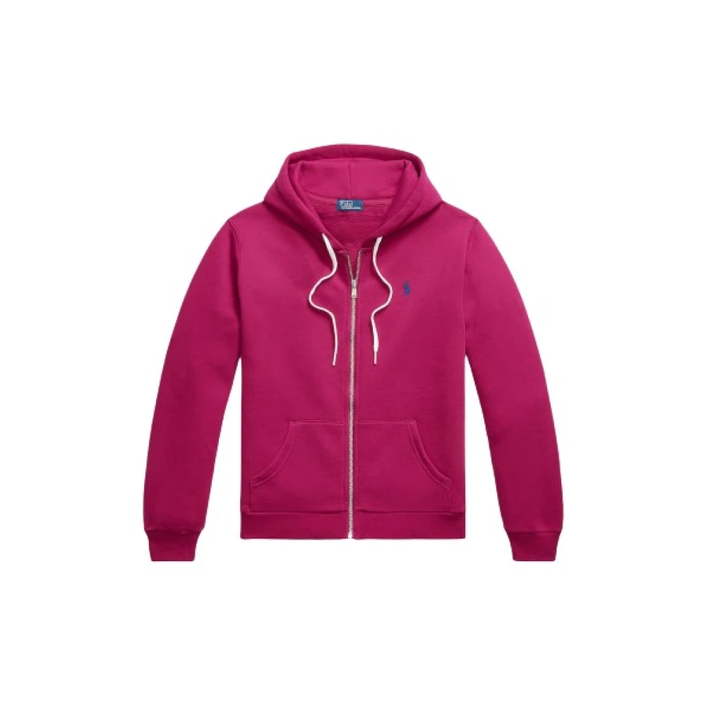 Polo Ralph Lauren Ritshoodie met katoen-polyester mix Pink Heren