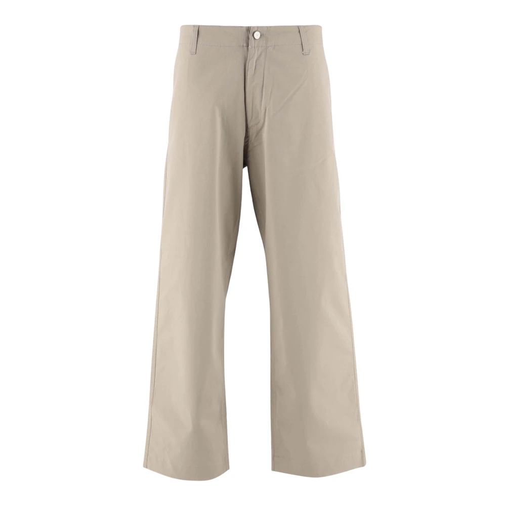 Emporio Armani Trousers Red Heren