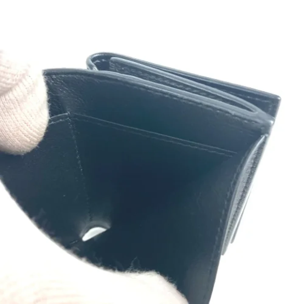 Balenciaga Vintage Pre-owned Leather wallets Black Dames