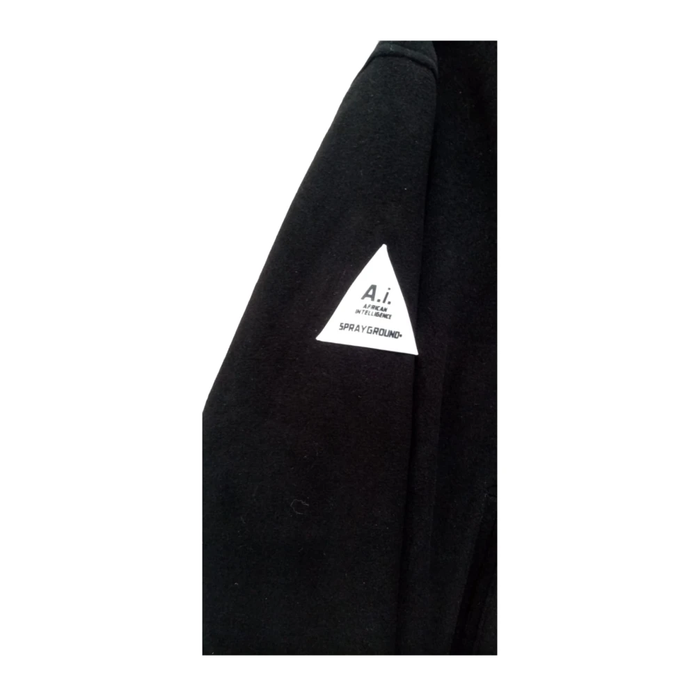 Sprayground Heren Vilt Model Hoodie Black Heren