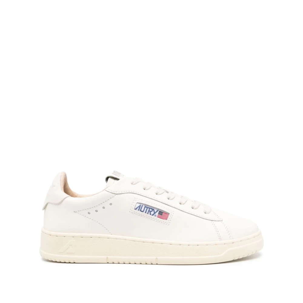 Autry Men's White Sneakers, 6 Uk, Trainers