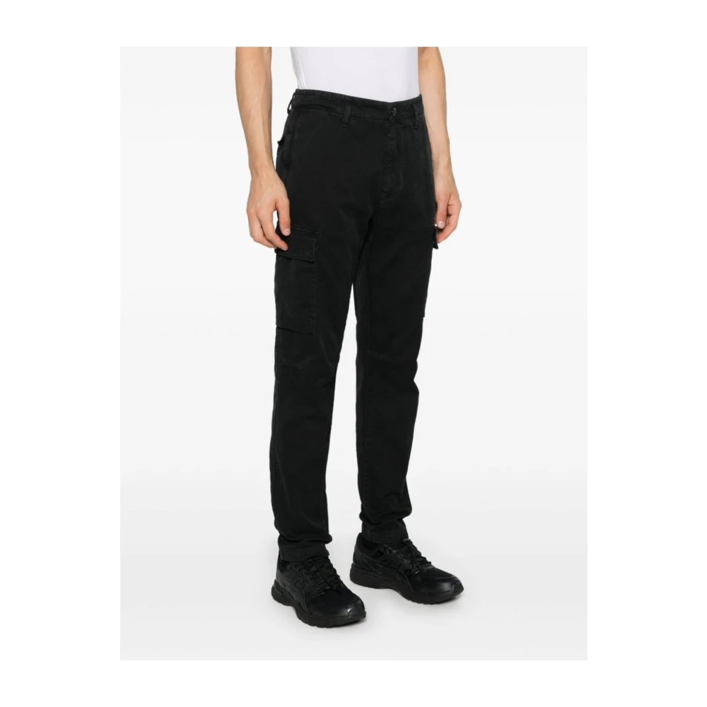 Stone Island Badge Compass Broek Black Heren