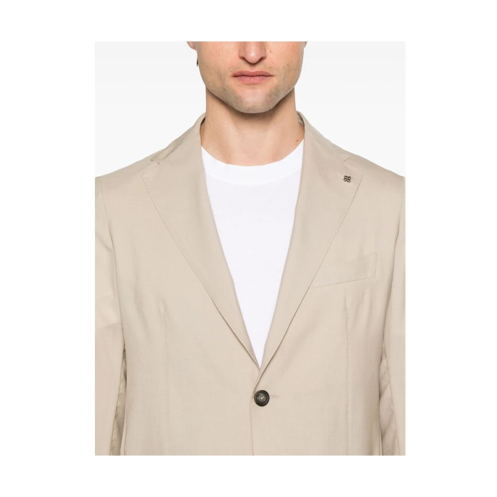 Tagliatore Jas Beige Heren