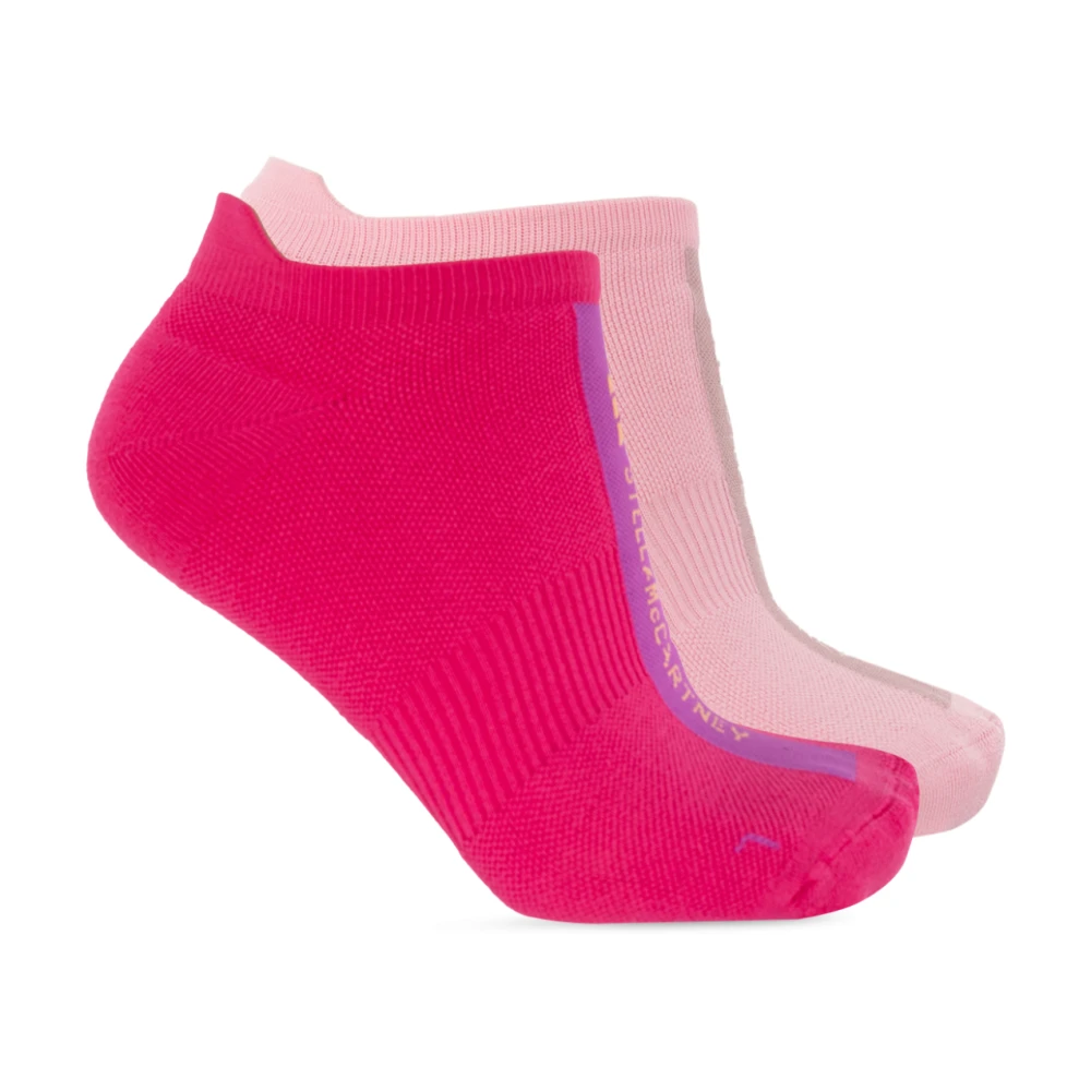 adidas by stella mccartney Merk sokken tweepak Pink Dames