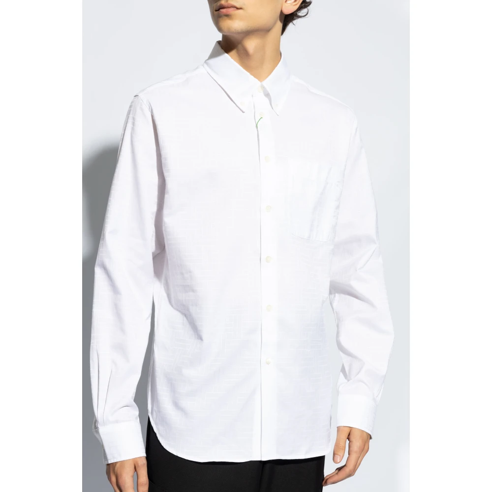 Kenzo Overhemd met een zak White Heren