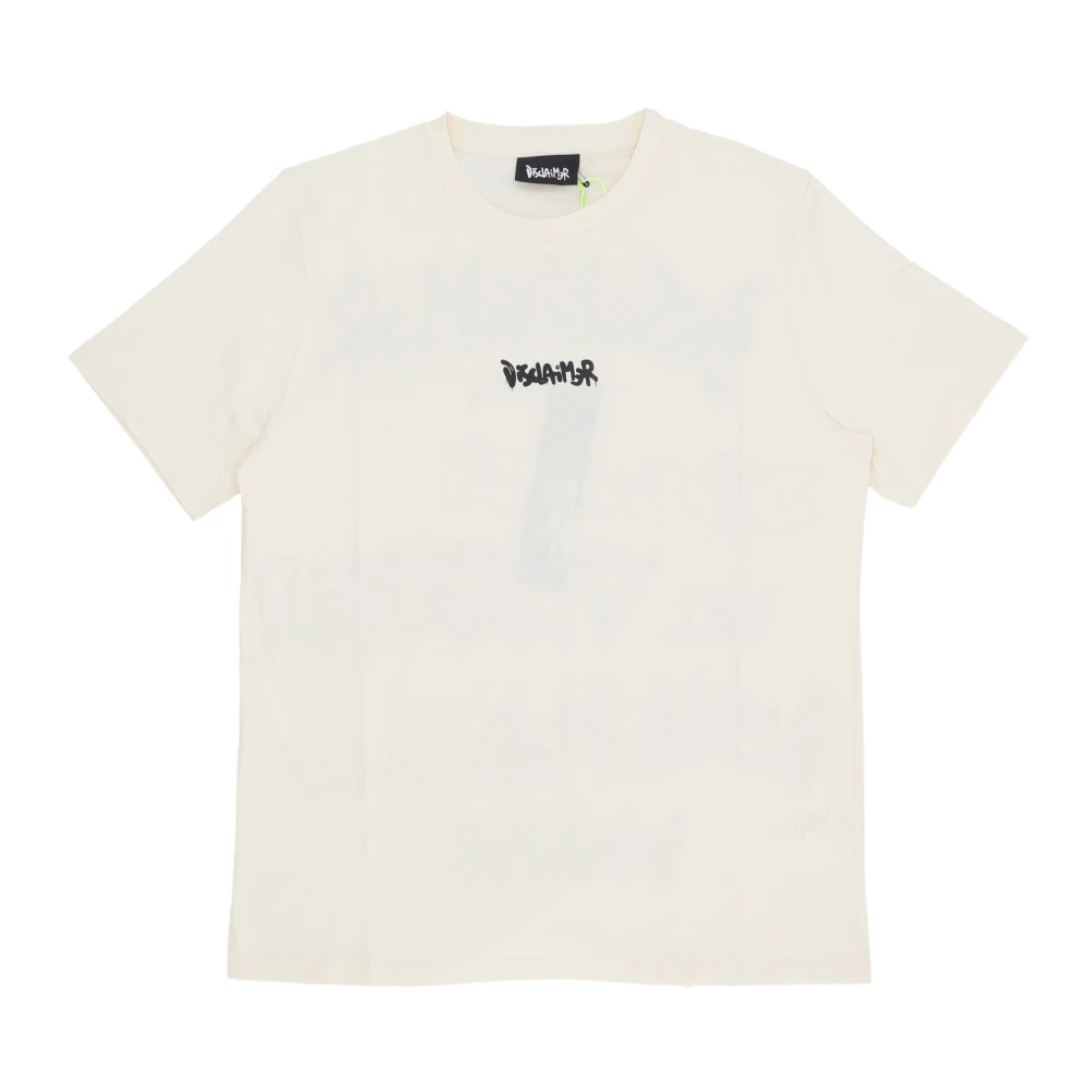 Disclaimer Eenvoudig Logo Tee Safari ST Zwart Beige Heren