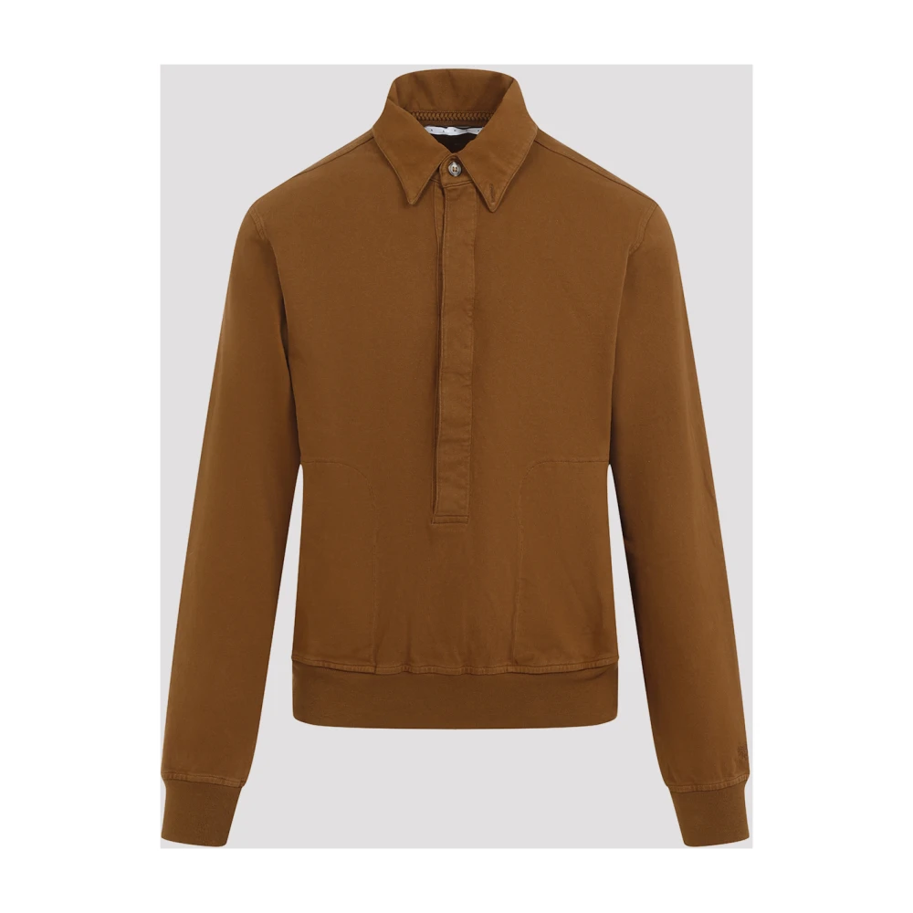 Ranra Monniken Gewaad Polo Shirt Brown Heren