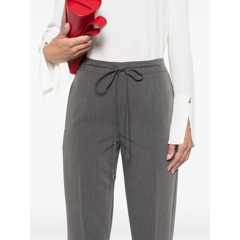 PATRIZIA PEPE Essentiële Trekkoordbroek Stijl 2P1655A498 Gray Dames