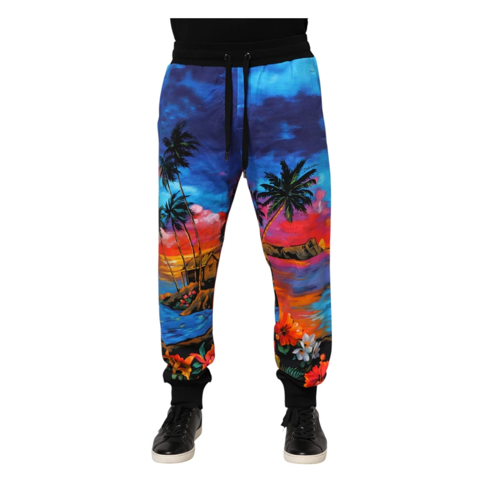Dolce & Gabbana Hombre Multicolor Pantalones, Talla: Xl