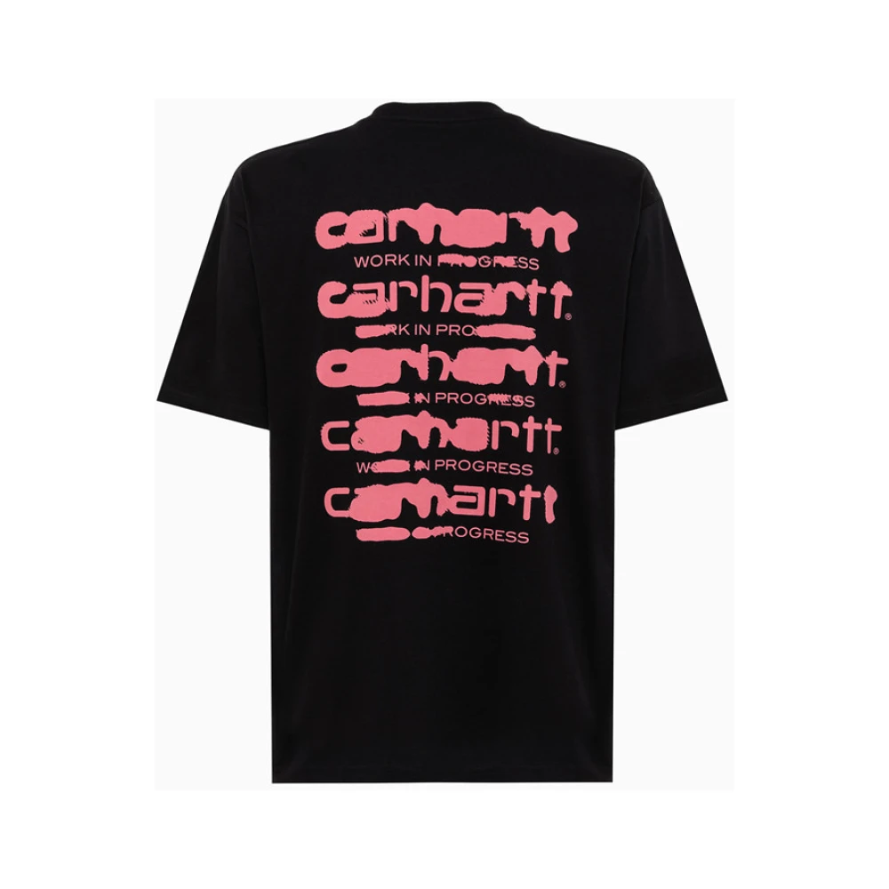 Carhartt WIP Ink Bleed Crew Neck T-Shirt Black Heren