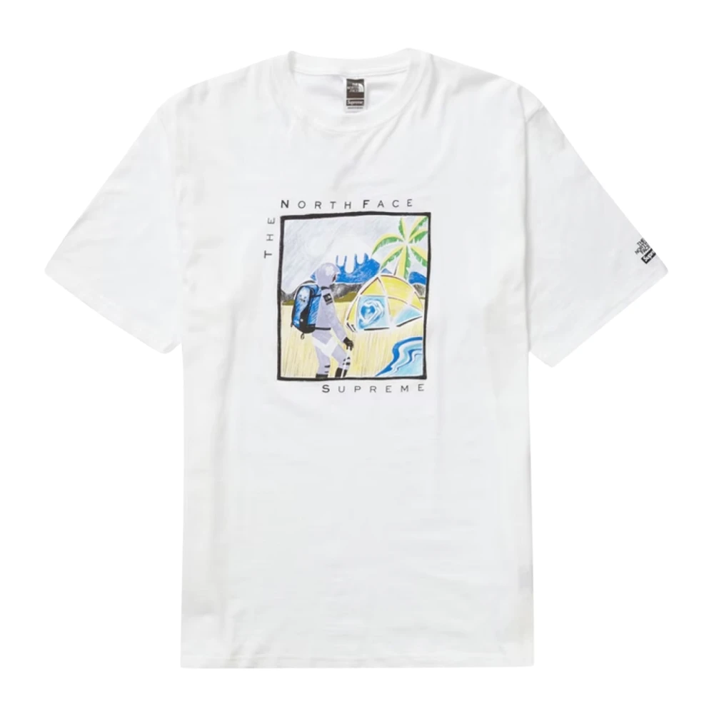 Supreme Beperkte Oplage Schets Witte Top White Heren