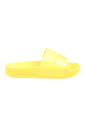 tongs-en-caoutchouc-jaune-avec-logo