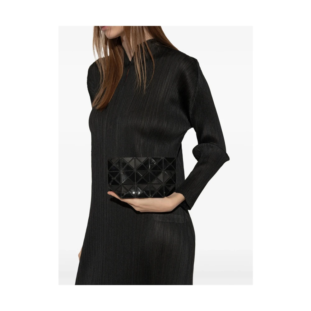 Issey Miyake Geometrisch Paneel Zwart Tas Black Dames