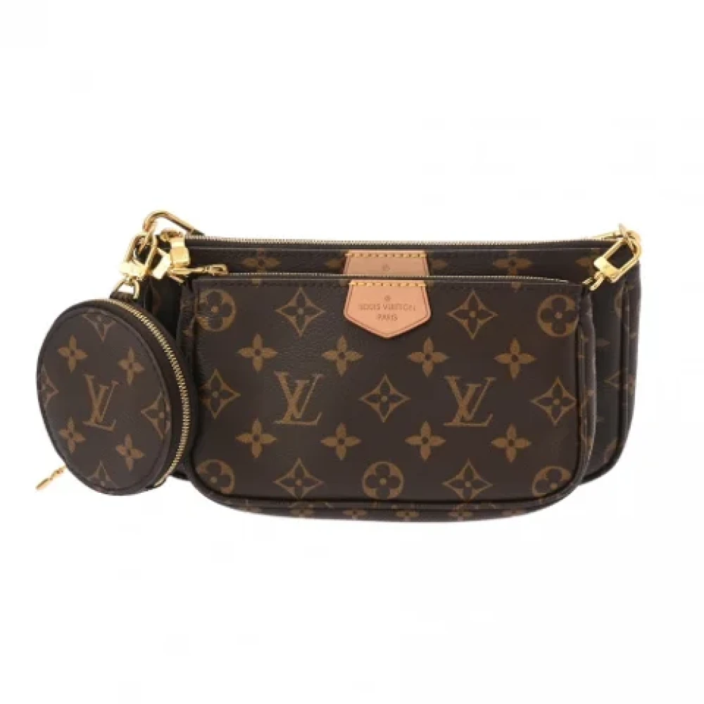 Louis Vuitton Vintage Pre-owned Canvas louis-vuitton-bags Brown Dames