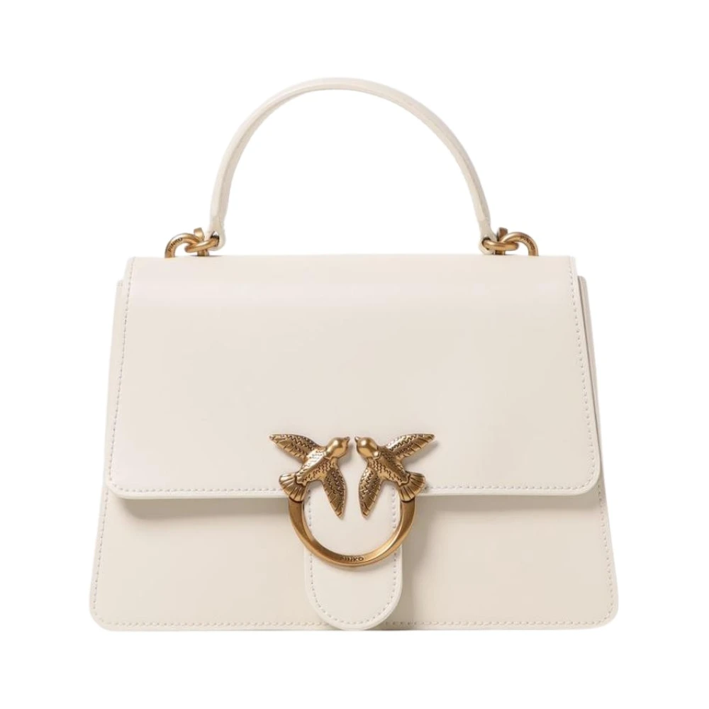 Pinko Women's White Love Birds Mini Bag - Handbags - One Size - Bags