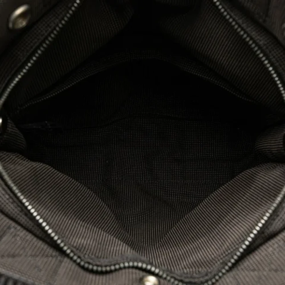 Hermès Vintage Pre-owned Canvas backpacks Gray Dames
