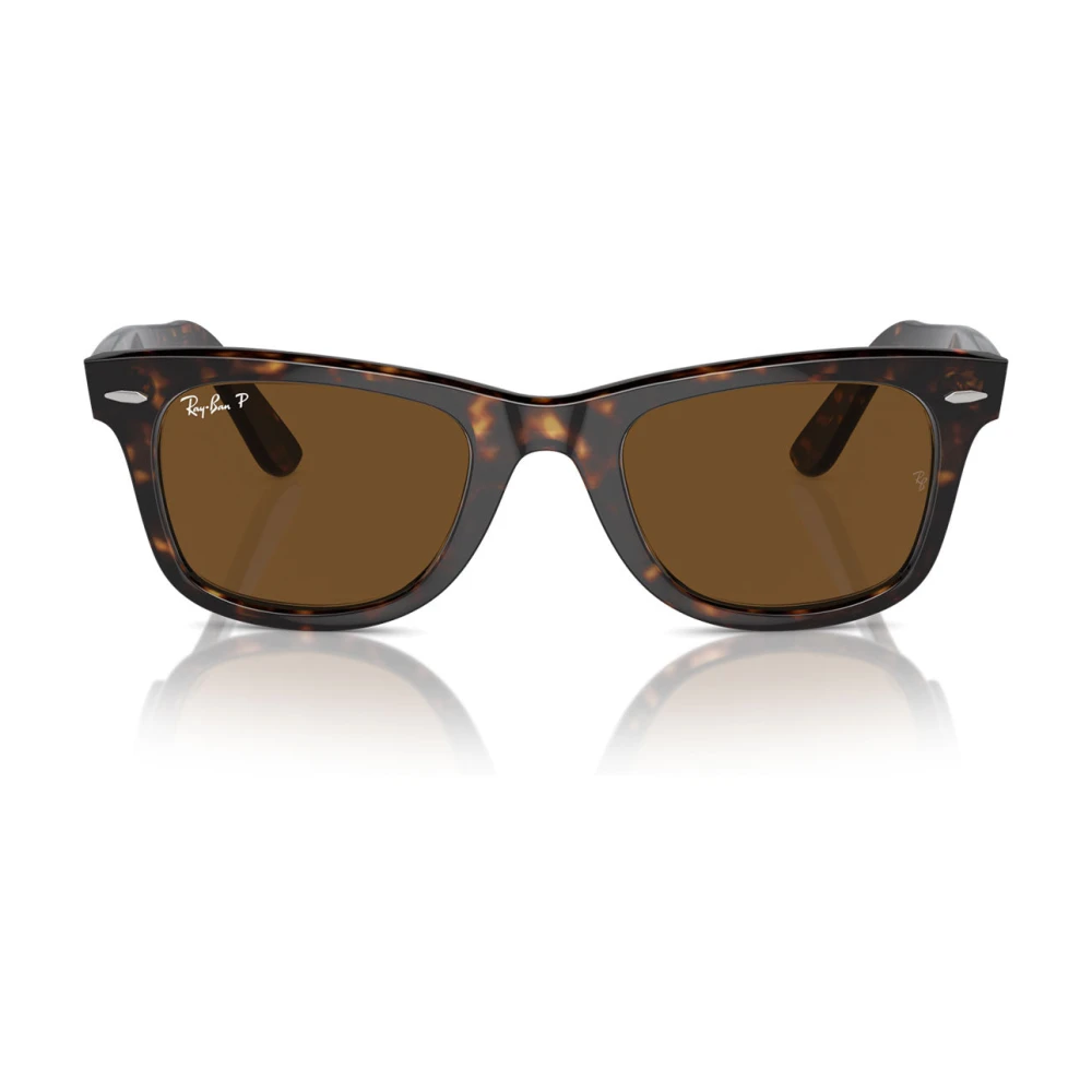 Ray-Ban Sunglasses Genuine Glass Polarised Lenses Tortoise Wayfarer 2140 902/57 - Image 11