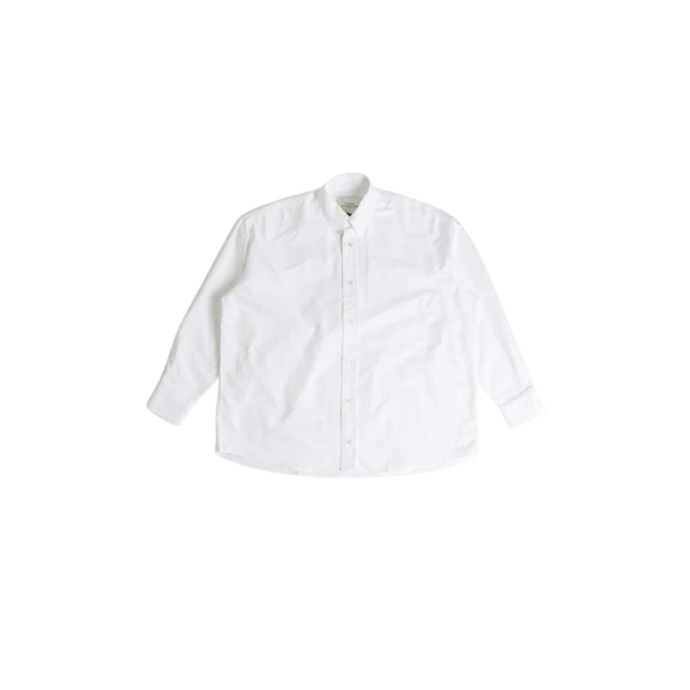 Studio Nicholson Witte Ruskin Overhemd Met Knoopsluiting White Heren