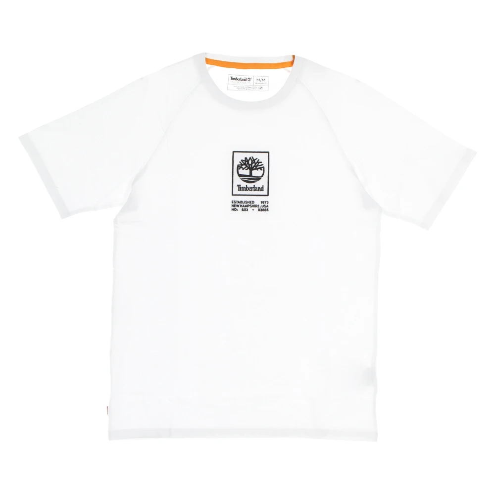 Timberland Core+ Tee T-Shirt Wit White Heren