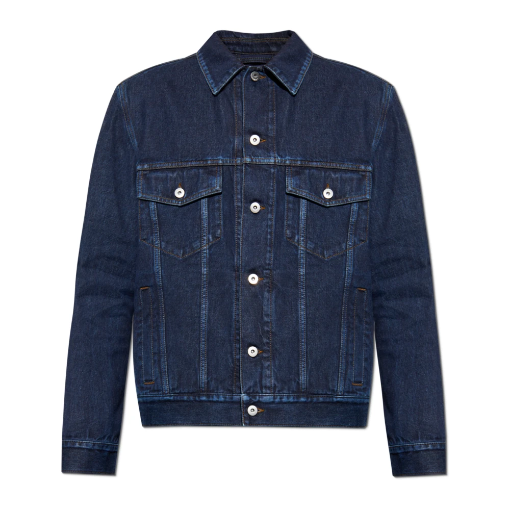 Burberry Denim jas Blue Heren