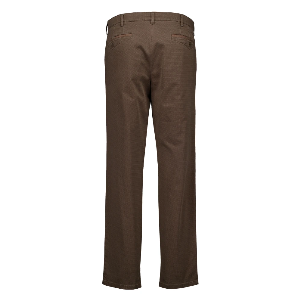 Meyer Bruine Chino Broek Brown Heren