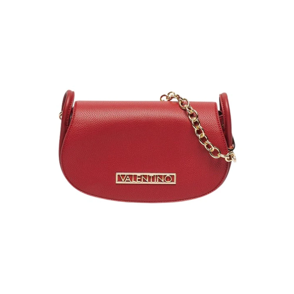 Valentino by Mario Valentino Vinyl Axelväska Rosso Scuro Red, Dam