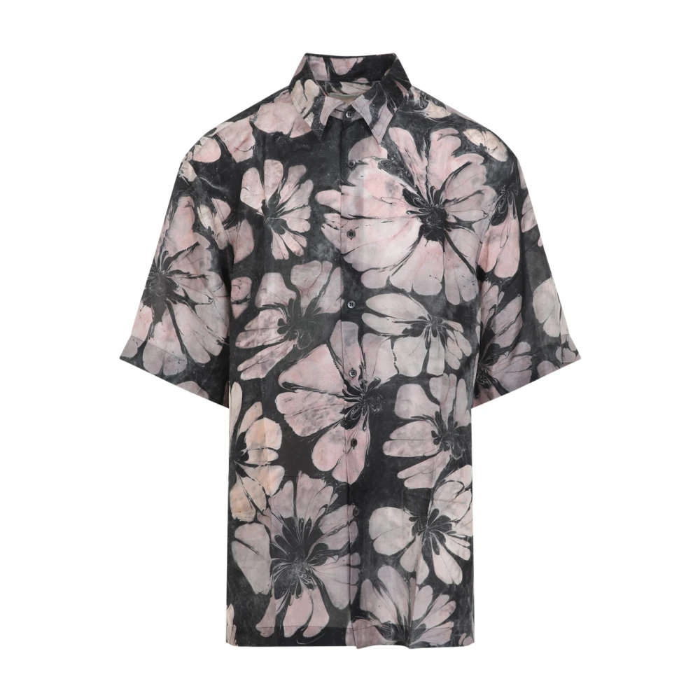 Dries Van Noten Roze Cassidye Shirt Multicolor Heren