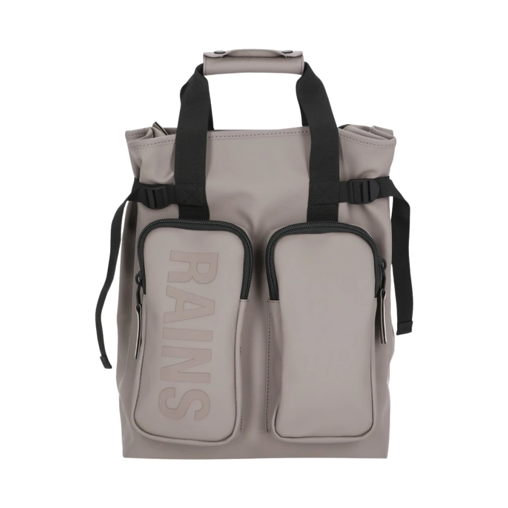 Rains Unisex Grigio - Zaino Tote Texel - Bags - One Size