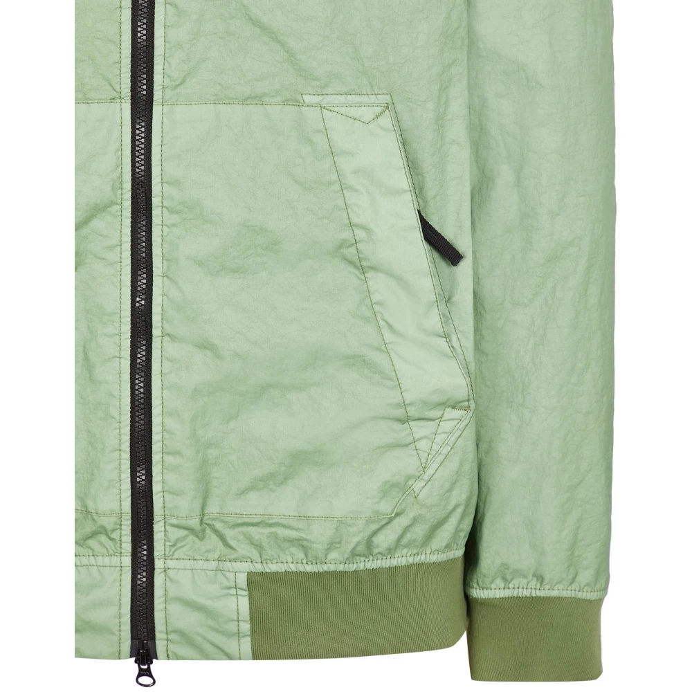 Stone Island Heren Hooded Blouson met Membrana 3L TC Green Heren