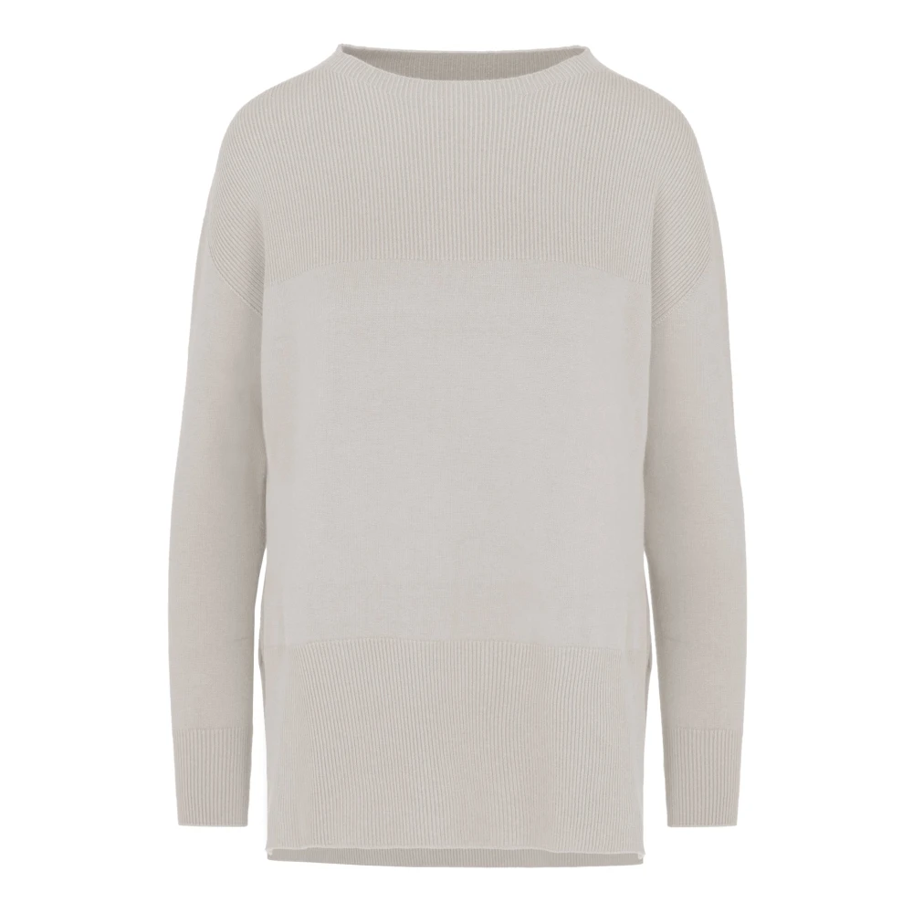 Bomboogie Mujer Gris - Camiseta De Cuello Redondo Sin Costuras - Knitwear - L