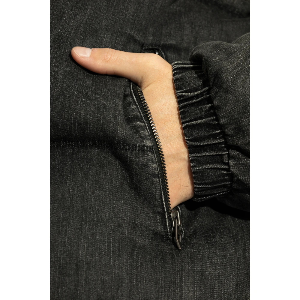 Diesel Gewatteerde jas 'W-Mons-A' Black Heren