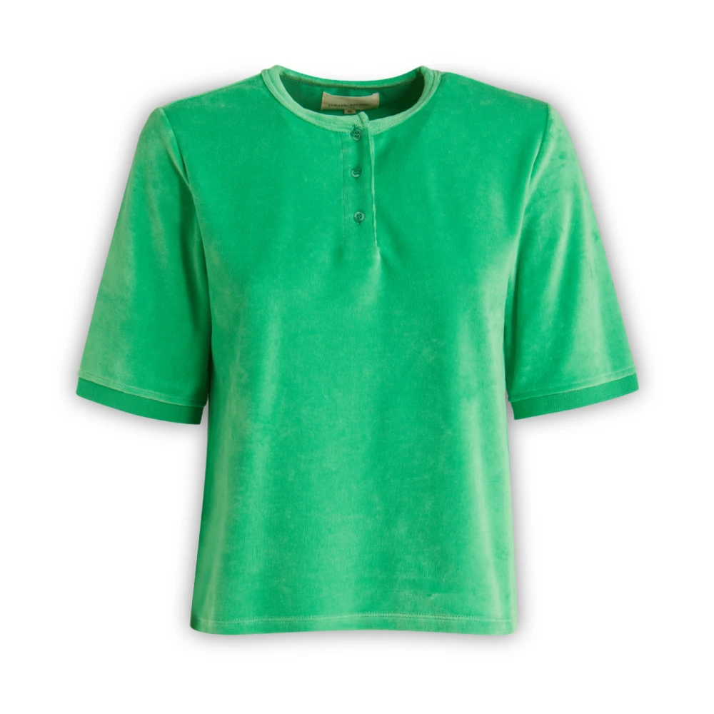 Loulou Studio T-Shirts Green Dames