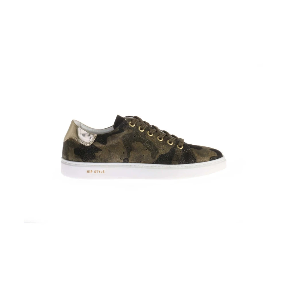 Hip Stijlvolle damessneaker Dames Schoenen Groen